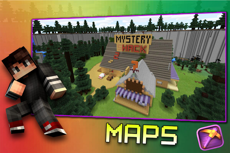 Maps in Master for Minecraft