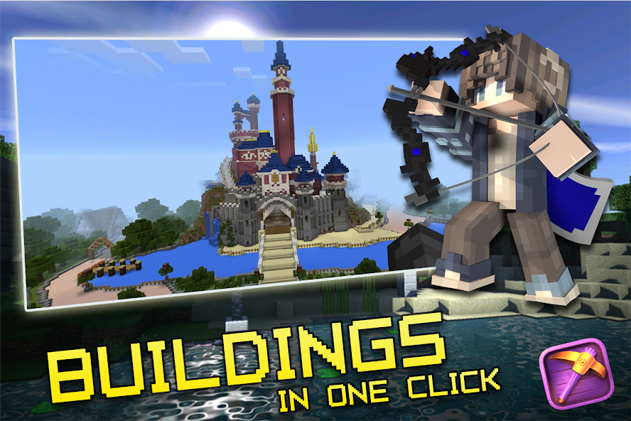 Buildings in Master for Minecraft